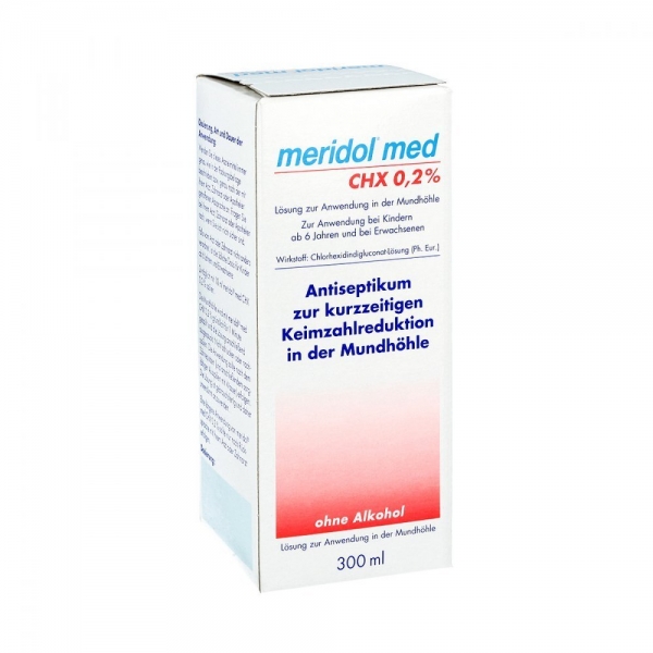 Meridol med CHX 0,2% Lösung, 300 ml